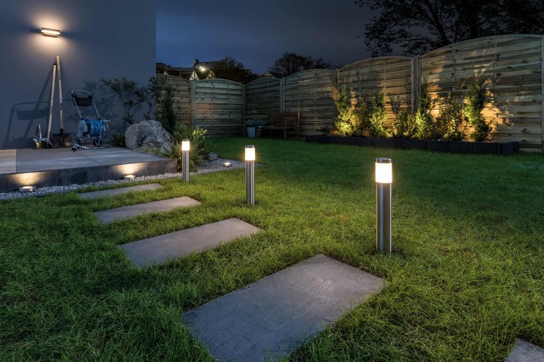 Beleuchtung für Garten und Hauseingang