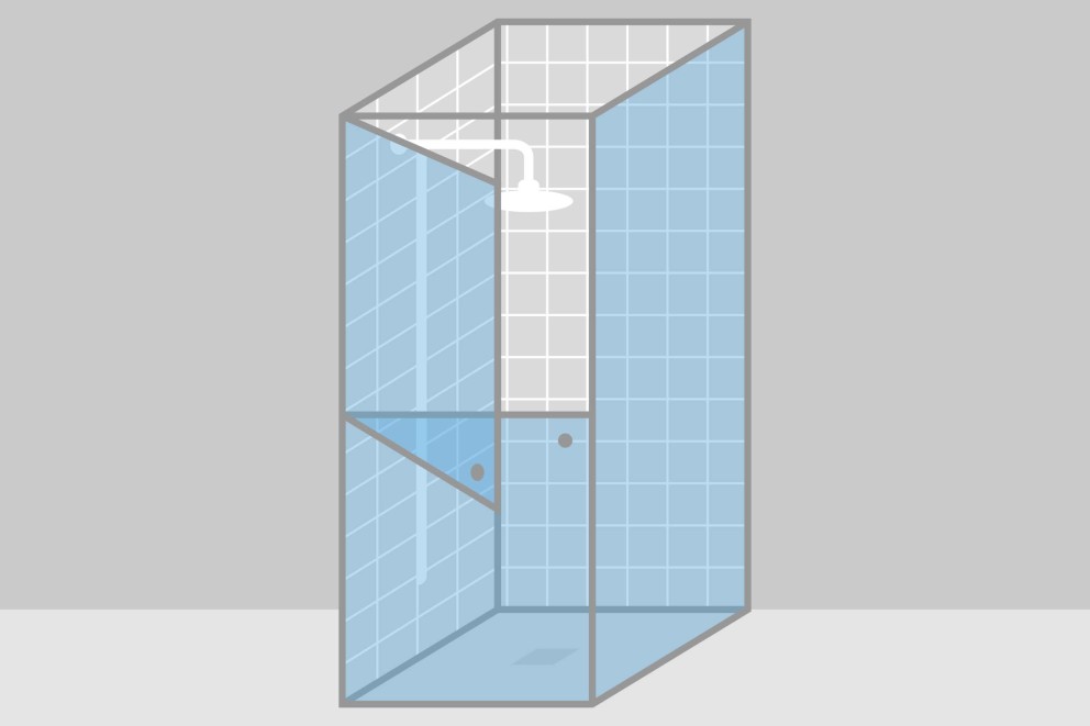 
			Duschkabinen mit horizontal geteilter Tür

		