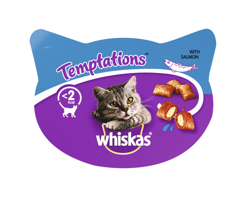 Whiskas Katzensnack Knusper-Taschen Lachs 60 g