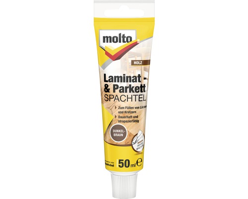 Molto Laminat- und Parkettspachtel braun 50 ml