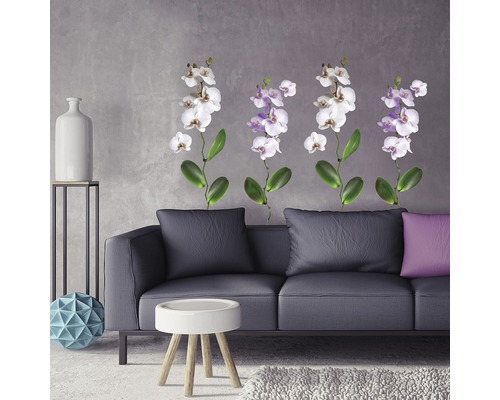 Wandtattoo Strass Orchideen 45x65 cm