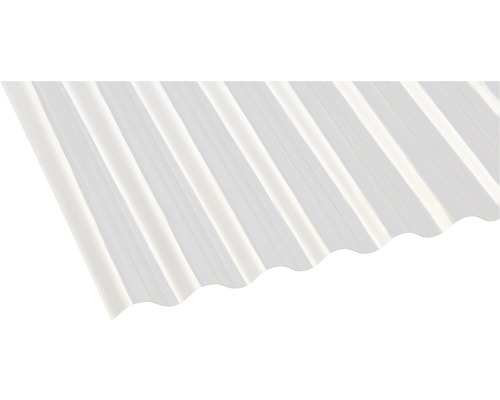 Gutta Polyester Wellplatte Sinus 76/18 natur 1600 x 1000 x 0,8 mm