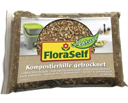Kompostierhilfe für Komposteimer FloraSelf Nature® 0,6 kg