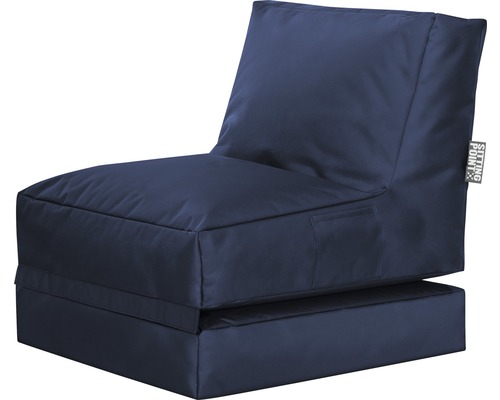 Sitzkissen Sitting Point Sessel Twist Scuba jeansblau 70x80x90 cm
