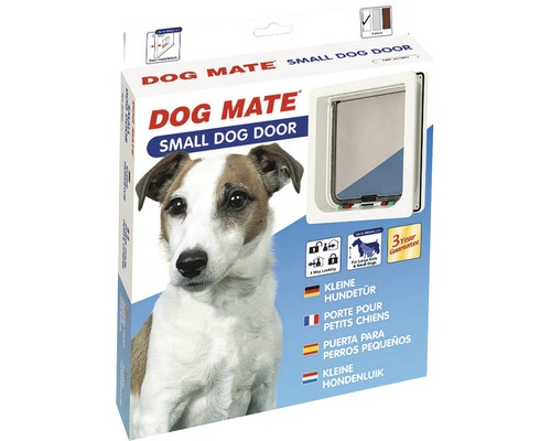 Hundetüre Dog Mate weiss small