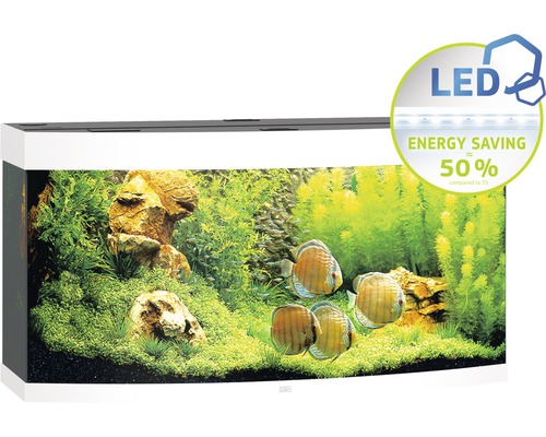 Aquarium Juwel Vision 260 LED mit Beleuchtung, Heizer und Filter ohne Unterschrank weiss