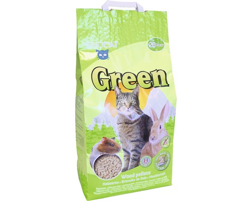 Katzen- und Nagerstreu, Sivocat Green, 20 Liter