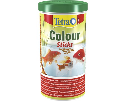 TetraPond Teichfischfutter Colour Sticks 1 L