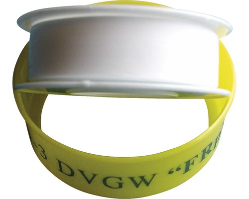 PTFE Gewindedichtband DVGW 12 mm x 0.1 mm x 12 m