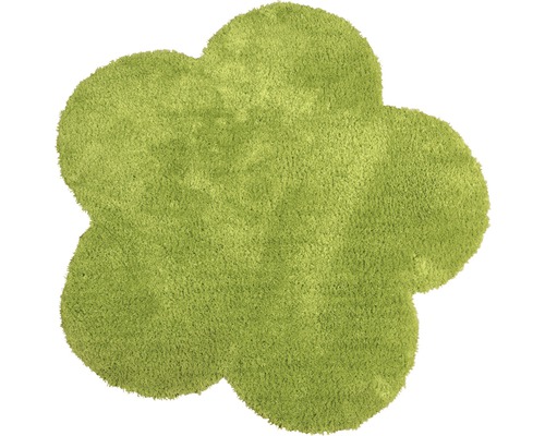 Teppich Blume grün 60x60 cm