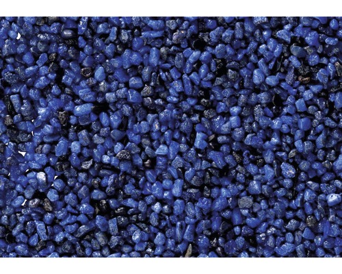 Gravier coloré 5 kg, noir bleu