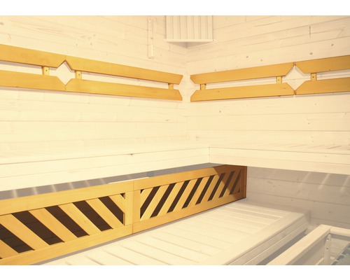Sauna Komfortpaket 3 Weka für Saunen mit Querliege ab 244x194 cm