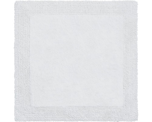 Tapis contour WC Luxor blanc 60x60 cm