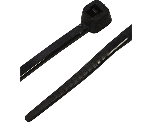 Kabelbinder 300 x 4.8 mm schwarz 100 St.