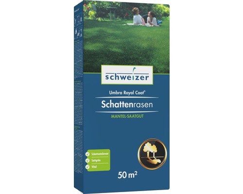 Rasensamen Eric Schweizer Schattenrasen 50 m²