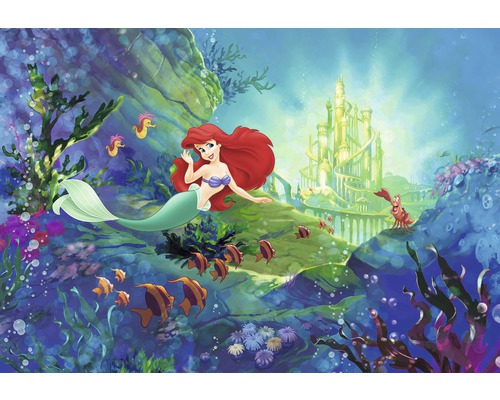Papier peint panoramique papier 8-4021 Disney Edition 4 Ariel's Castle 8 pces 368 x 254 cm
