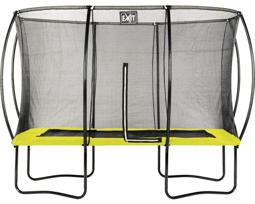 Honesto Posesión De hecho Trampolin EXIT Silhouette rechteckig + Netz 214x305 cm lime grün kaufen bei  HORNBACH