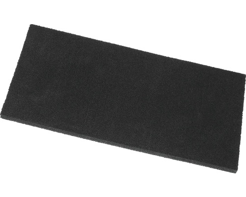Zellkautschukplatte schwarz 140x280 mm