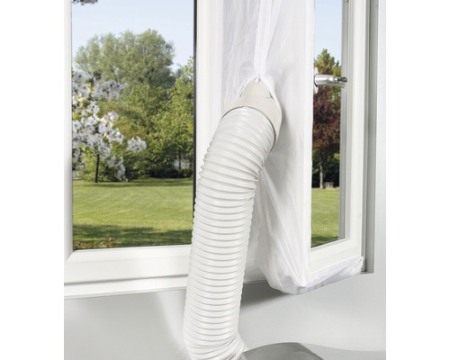 Fensterabdichtung Hot Air Stop für mobile Klimageräte