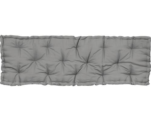Sitzkissen Cotton grau 120x40 cm