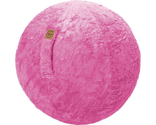 Sitzball Sitting Ball Fluffy pink Ø 65 cm