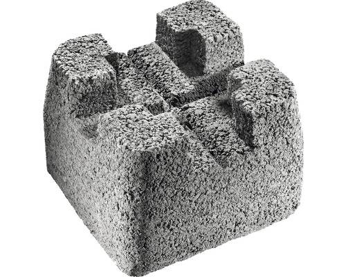 Béton pierre de fondation 22x22x17 cm