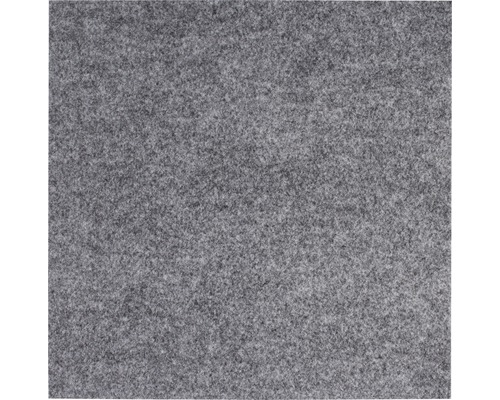 Teppichfliesen selbstklebend grau 40x40 cm