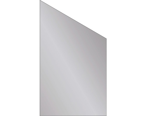 Abschlusselement Vidrio Glas 103x180/120 cm grau