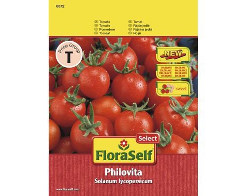 Tomate 'Philovita' FloraSelf Select F1 Hybride Gemüsesamen