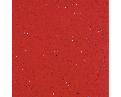 Bodenfliese Quarzkomposit rot 30x30 cm
