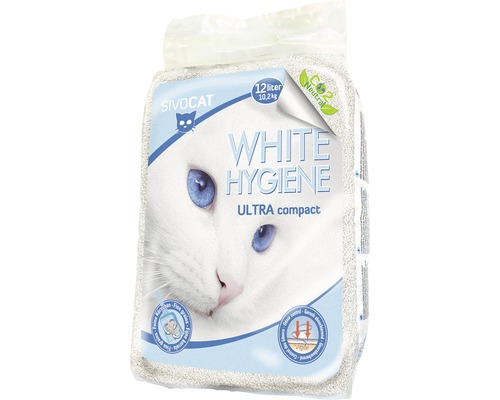 SIVOCAT White Hygiene Katzenstreu ultra 12 l