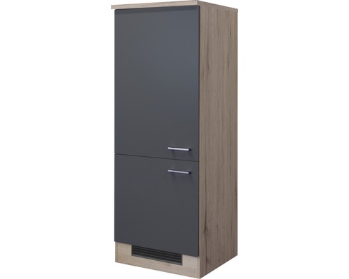 Demi meuble modulaire pour appareils Flex Well Tiago largeur 60 cm gris basalte