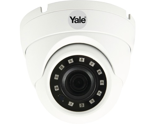 Yale Smart Living CCTV Domkamera SV-ABFX-W Full HD Nachtsicht nur als Erweiterung der CCTV Sets geeignet IP67