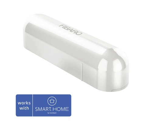 Fibaro Tür- und Fensterkontakt mit Temperatursensor weiß - Kompatibel mit SMART HOME by hornbach-0