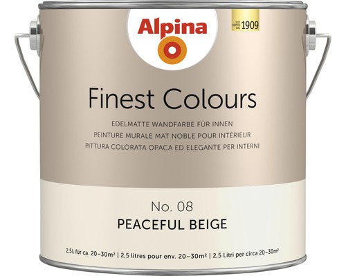 Alpina Finest Colours Peaceful Beige 2.5 l