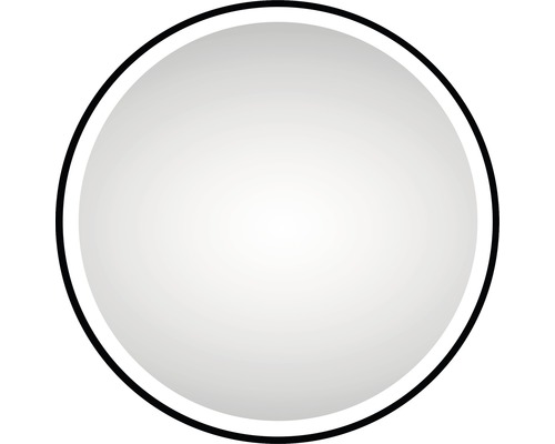 LED Badspiegel DSK Black Circular matt Ø 60 cm IP 24