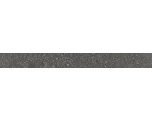 Sockelfliese Donau graphit matt 6x60 cm