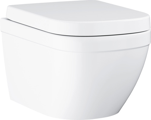 GROHE spülrandloses WC-Set Euro Keramik weiss 39554000