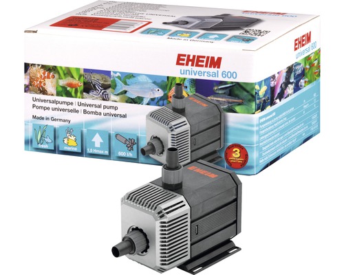 Universal-Pumpe EHEIM 600 2-adriger Eurostecker mit 1,7 m Kabel
