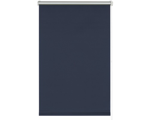 Verdunklungsrollo ohne Bohren blau 45x150 cm inkl. Klemmträger