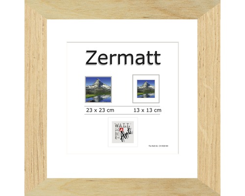 Objektrahmen Zermatt eiche 23x23 cm