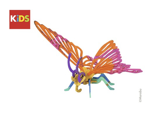 Marabu Kids 3D-Puzzle Schmetterling