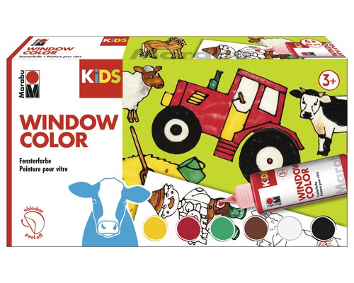 Marabu Kids Window Color Set 6x 80 ml