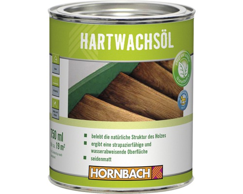 HORNBACH Hartwachsöl farblos 750 ml