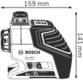 Bosch Professional Kreuzlinienlaser GLL 3-80