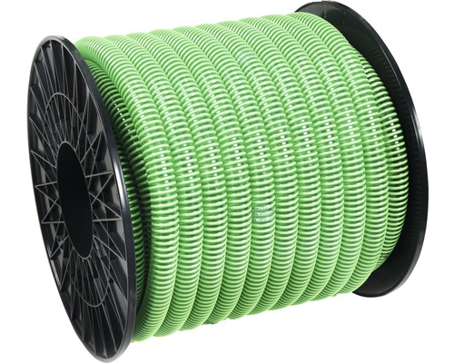 Pumpenspiralschlauch PVC 1 1/2 Zoll 70 m grün