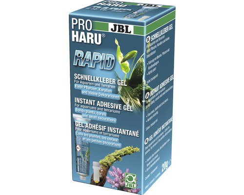 Schnellkleber Gel JBL ProHaru Rapid für Aquarien und Terrarien 20 g