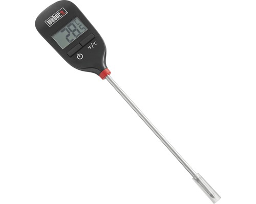 Weber Grillthermometer Digitales Taschenthermometer mit Sofortanzeige