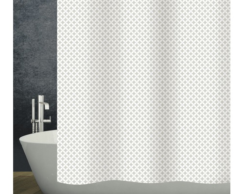 Duschvorhang Diaqua Textil Andalus 240x180 cm