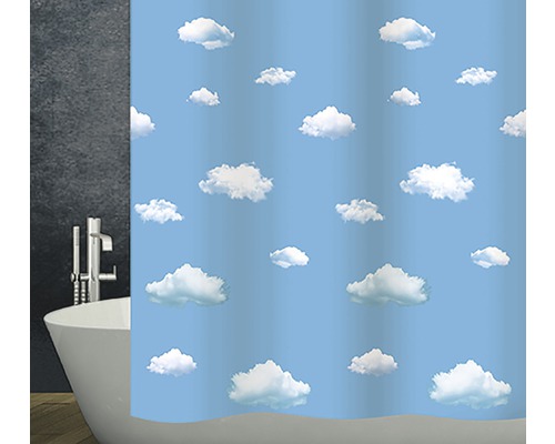 Duschvorhang Diaqua Textil Clouds 180x180 cm